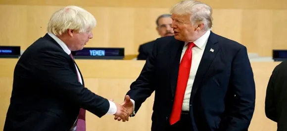 Boris Johnson urges Trump to remove 'considerable barriers' for UK trade