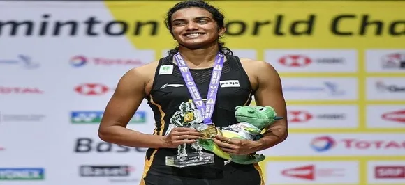 PV Sindhu Offers Prayers In Tirupati After Winning World Badminton Championship