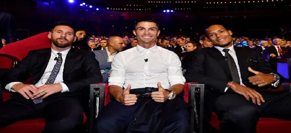 WATCH RARE VIDEO- Cristiano Ronaldo And Lionel Messi Have A Joyous Conversation