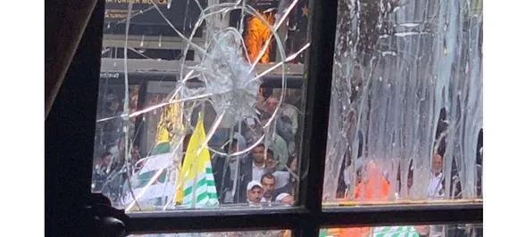 Pakistan Supporters 'Attack' Indian High Commission In London As Kashmir Protest Turns Ugly