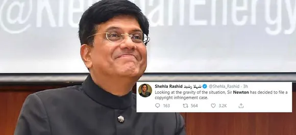 Piyush Goyal's Clarification After His â€˜Einstein Discovered Gravity' Gaffe 