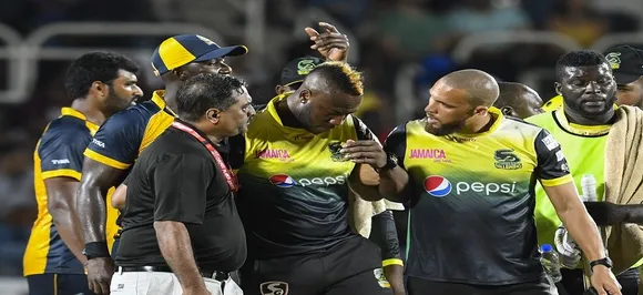 Andre Russell Gets Hit By Bouncer In CPL T20, Cleared Of Serious Injury