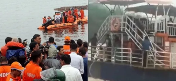 Andhra Pradesh Boat Mishap: 12 Drowned, 26 Missing, Rescue Operations Underway