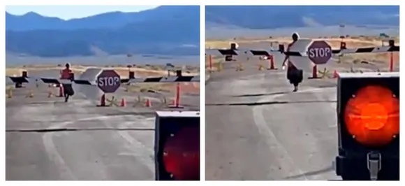 60-Year-Old Woman Was The Only One To Actually Storm Area 51 Gate, WATCH 