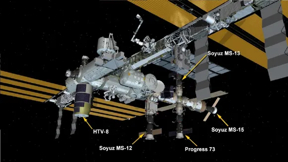 Japanâ€™s Kounotori Spaceship Attached To International Space Station