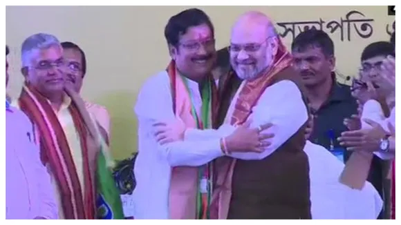 Trinamool Congress MLA Sabyasachi Dutta Joins BJP In Presence Of Party President Amit Shah