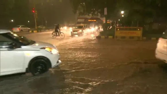 Rain Lashes Parts Of Delhi-NCR, Flights Disrupted At IGI Airport