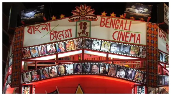 Community Durga Puja Themed On 102 Years Of Bengali Cinema