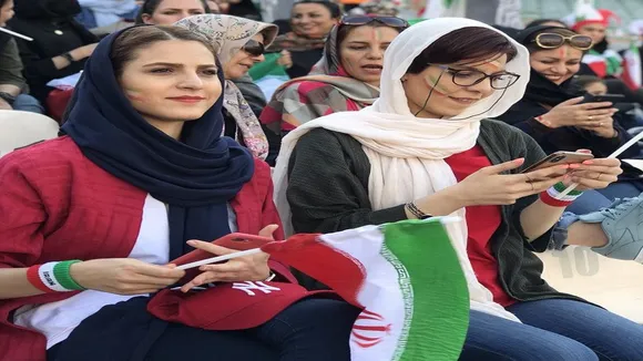 Iran Women Freely Attend Football Match For First Time In Decades