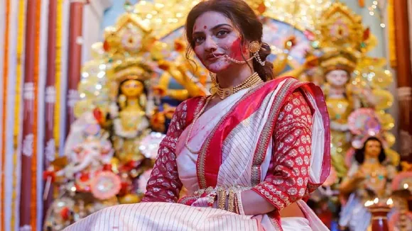 Nusrat Jahan Now Takes Part In 'Sindoor Khela', Says 'I'm God's Special Child'