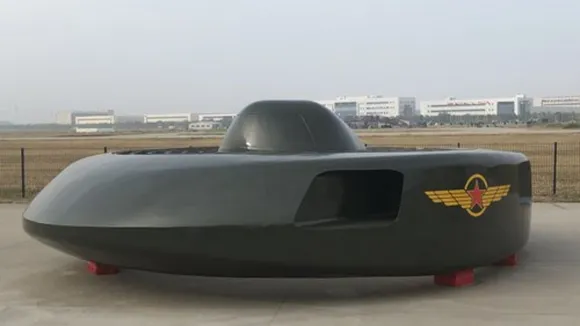 China Unveils 650 Kmph, Stealth-Coated 'Flying Saucer' Combat Aircraft With High-Tech Missile System  