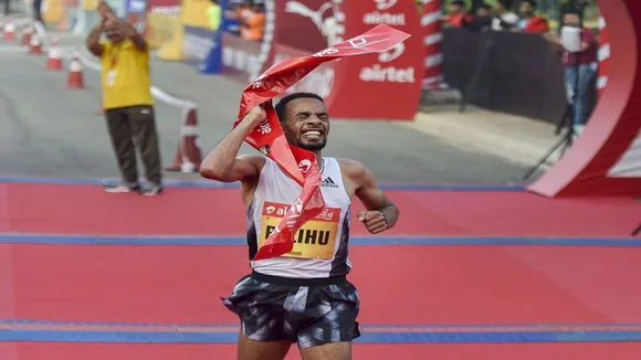 Delhi Half Marathon: Ethiopia's Athletes Continue To Dominate In Men And Women's Races