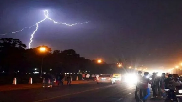 IMD Predicts Thunderstorm, Lightning In Maharashtraâ€™s Raigad District