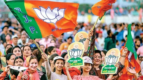 BJP-Shiv Sena Get Majority In Maharashtra,  Hung Assembly In Haryana 