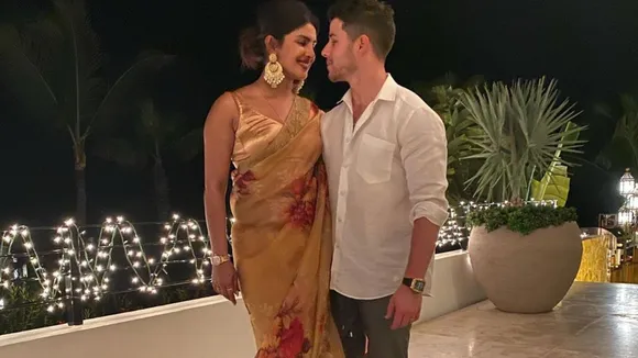 â€˜From Mine To Yoursâ€™; Priyanka Chopra-Nick Jonas Celebrates Desi Diwali With Fairy Lights, Pool Party In Mexico