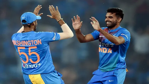 Deepak Chahar Takes Hat-Trick, Picks 6/7 As India Win Nagpur T20I To Clinch Series 2-1