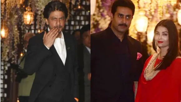 Shah Rukh Khan, Aishwarya Rai Bachchan And Others Up The Style Quotient At Ambaniâ€™s Bash