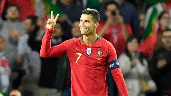 Watch: Cristiano Ronaldo Scores Stunning Hat-Trick As Portugal Thump Lithuania 6-0 In Euro Qualifier