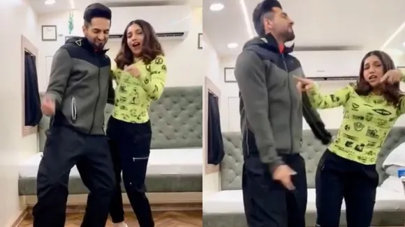 Ayushmann Khurrana and Bhumi Pednekar Groove On Dheeme Dheeme And Itâ€™s A Treat To Watch! 