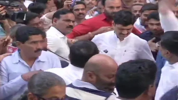 Maharashtra: New Twist As NCP Leader Dhananjay Munde Arrives At Party Meeting