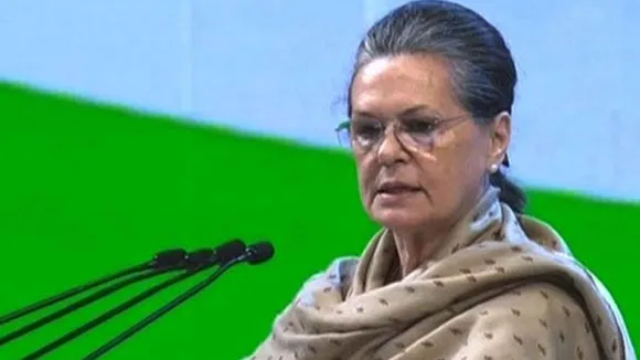 Sonia Gandhi CWC meet