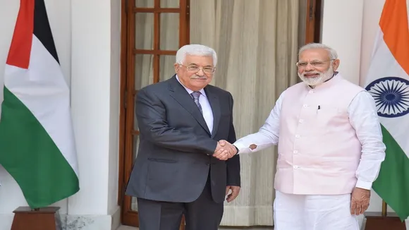 PM Modi Expresses â€˜Strong Supportâ€™ For Palestinian Cause, Urges Dialogue With Israel 