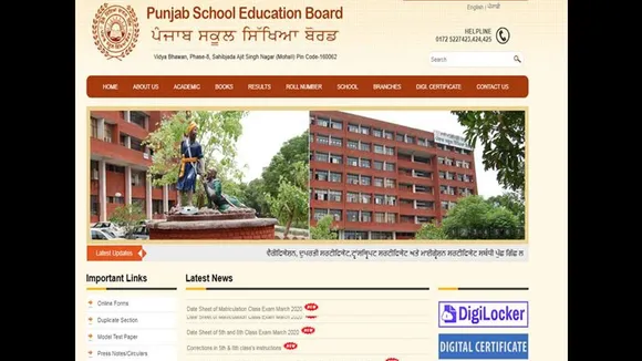 Punjab Board 2020 Class 10 And 12 Theory Exam Schedule Released, Check At pseb.ac.in