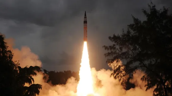 First Night Trial Of Agni-III Missile Held At Odishaâ€™s APJ Abdul Kalam Island