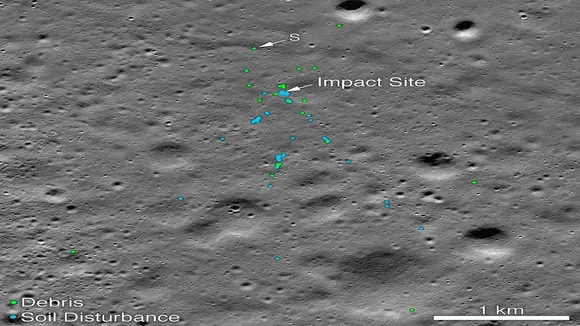 NASA Finds Chandrayaan 2's Lander Vikram On Moon Surface, Tweets Image