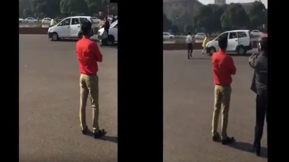 Man Jumps In Front Of Rajnath Singh's Convoy, Seeks Time To Meet PM Modi â€“ Watch Video 