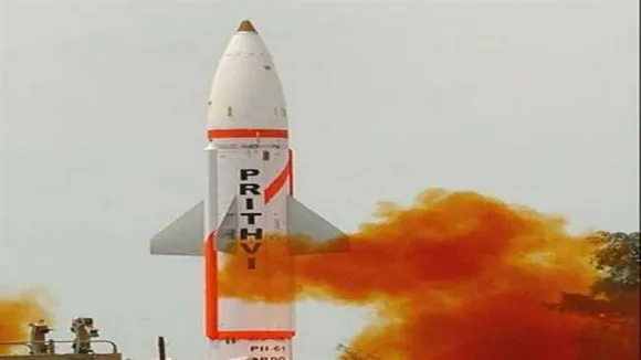 India Successfully Conducts Fresh Night Trial Of Nuclear Capable Prithvi-2 Missile From Odisha Coast 