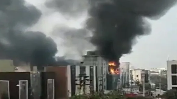 Gurugram: Fire Breaks Out At Factory In Manesarâ€™s Sector-8, Fire Engines At Spot