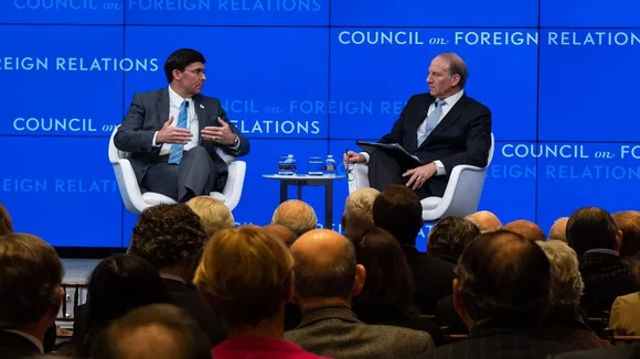 Our Strategic Interest Align With India, Says US Defense Secretary Mark Esper