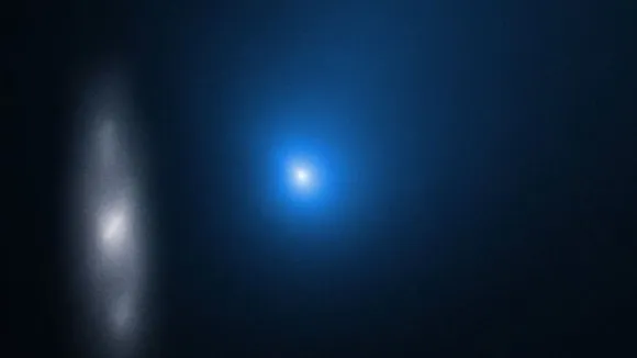 Hubble Captures Interstellar Comet Borisov Whizzing Through Solar System 