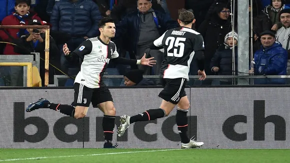 Cristiano Ronaldo Scores Against Sampdoria, Juventus Continue Serie A Domination