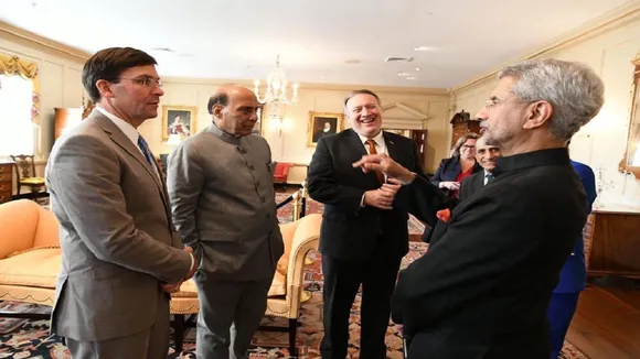 2+2 Dialogue: India, US Agree To Expand Bilateral Cooperation 