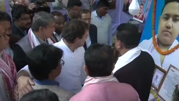 Assam: Rahul Gandhi Visit Homes Of Two Persons Killed In Police Firing During Anti-CAA Protests