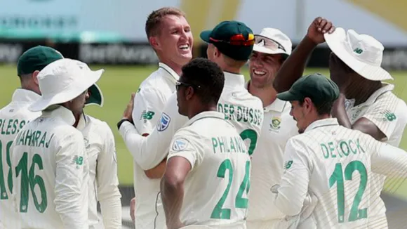 South Africa Down Defiant England To Claim First Test By 107 Runs