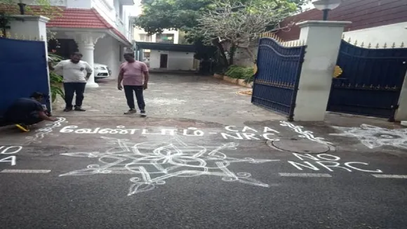 8 Detained For Drawing Anti-CAA Rangoli In Chennai, Opposition Slams Ruling AIADMK