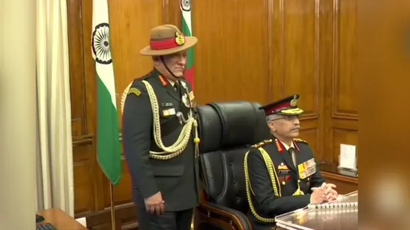 General Manoj Mukund Naravane Takes Charge As 28th Chief Of Army Staff 