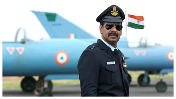 Ajay Degvnâ€™s First Look As Squadron Leader, Vijay Karnik In â€˜Bhuj: The Pride Of India' Unveiled, Check Out