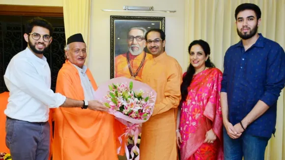 Governor BS Koshyari Dines With CM Uddhav Thackeray At Matoshree