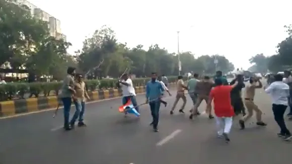 10 Injured After Clash Breaks Out Between ABVP, NSUI Members In Ahmedabad