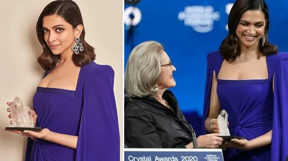 Deepika Padukone Receives Crystal Award At Davos, Says Depression Like Any Other Illness Is Treatable