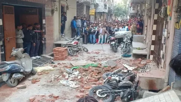 Bhajanpura building collapse.