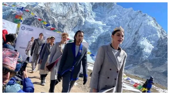 Mount Everest Fashion Runway' In Nepal