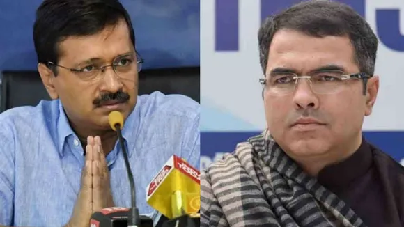 Arvind Kejriwal and Parvesh Verma