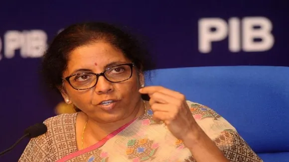 Finance Minister Nirmala Sitharaman