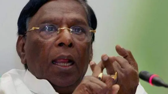 Puducherry Chief Minister V Narayanasamy