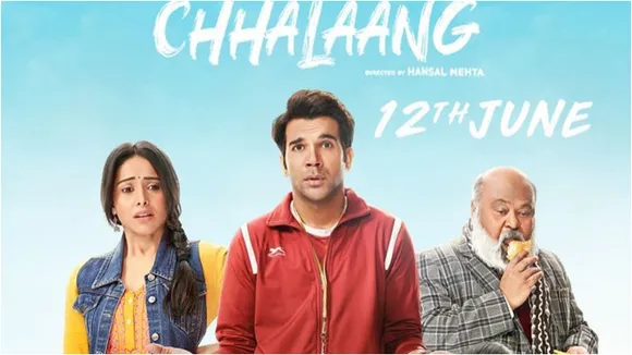 Rajkummar Rao and Nushrat Bharucha in Chhalaang